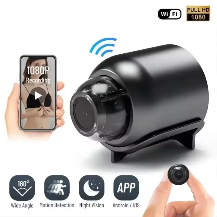 Mini Caméra Espion HD – Discrète, Puissante et Facile à Utiliser